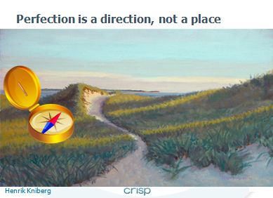 Perfection is a direction