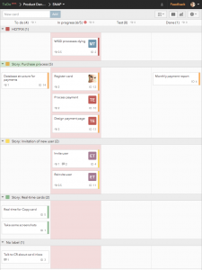 WIP limit exceeded on a kanban board