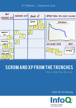 Scrum and XP from the Trenches 2nd edition