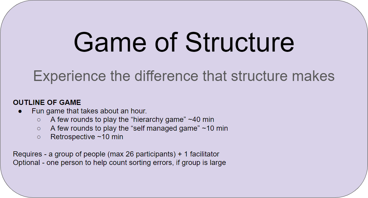 Continue reading: Playing with Power – Game of Structure, Beta version