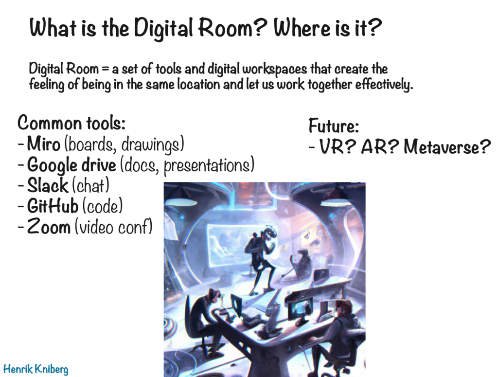 What is the digital room?