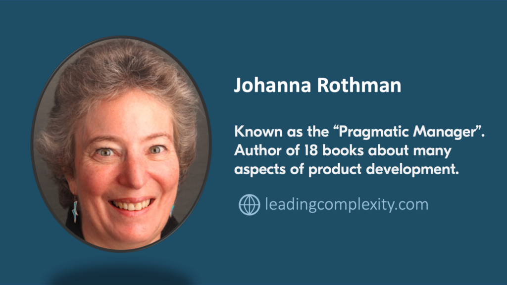 Continue reading: Summary of Johanna Rothman’s session, about the Modern Management Principles, in the Leading Complexity program 2022